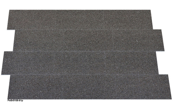 Natursteinfliesen aus Granit, Pearl Brown, 61x30,5x1 cm, poliert