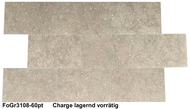 Natursteinfliesen aus Marmor, patiniert, Fossil Green