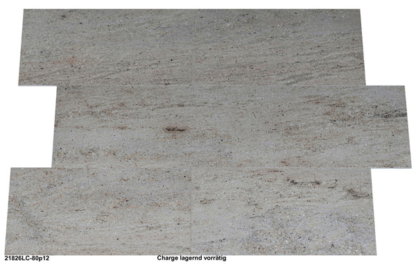 Fliesen aus Granit, Ivory Cream, 80x40x1,2 cm, poliert
