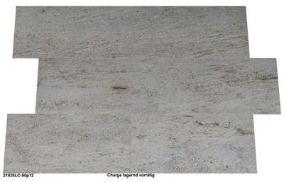 Granitfliesen, Ivory Cream, 80x40x1,2 cm, poliert