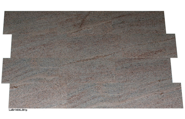 Natursteinfliesen aus Granit, Laguna Brown, 61x30,5x1 cm, poliert