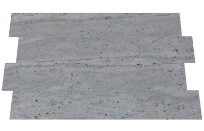Fliesen aus Granit, River White, 60x30, poliert