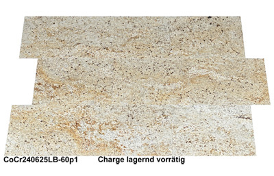 Granitfliesen, Colonial Cream, 60x40x1 cm, poliert