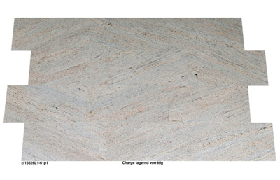 Granitfliesen, Colonial Ivory, 60x30, poliert