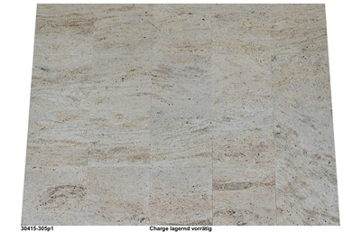 Granitfliesen, Ivory Cream, 30,5x30,5x1 cm, poliert