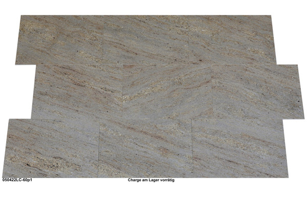 Granitfliesen, 60x40x1 cm, Ivory Cream, poliert