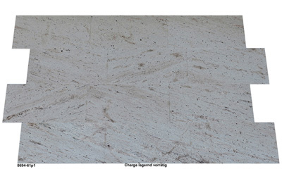 Fliesen aus Granit, Ivory Royal, Restposten, 60x30, poliert
