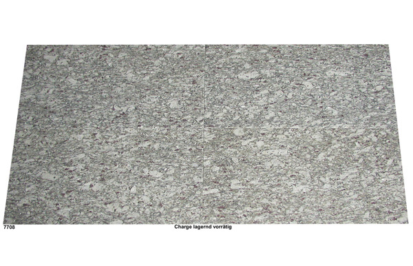 Natursteinfliesen aus Granit, Swan White, 61x30,5x1 cm, poliert