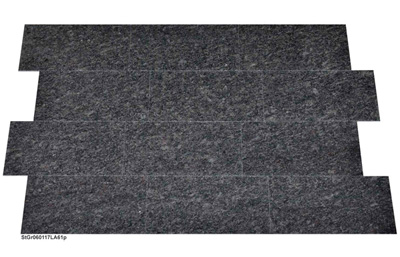 Fliesen aus Granit, Steel Grey, 61x30,5x1 cm, poliert