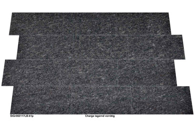 Fliesen aus Granit, Steel Grey, 61x30,5x1 cm, poliert