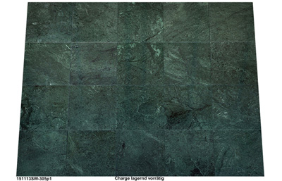 Marmorfliesen, Verde Guatemala, 30,5x30,5x1 cm, poliert