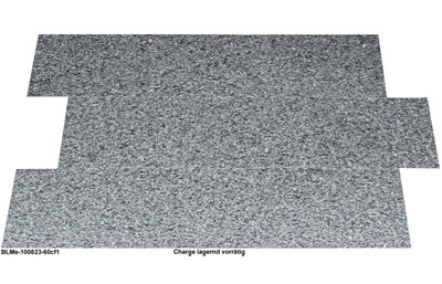 Fliesen aus Granit, Blue Metal, 60x40x1 cm, Oberfläche reptil
