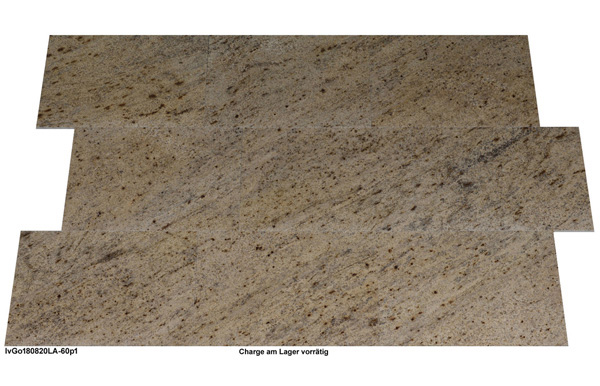 Granitfliesen, 60x40x1 cm, Ivory Gold, poliert