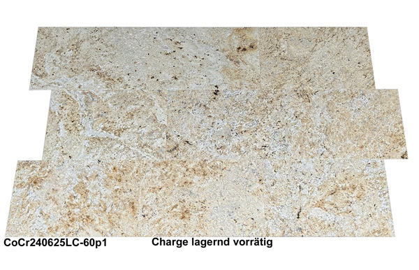 Granitfliesen, Colonial Cream, 60x40x1 cm, poliert