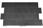 Fliesen aus Granit, Padang dunkel, G 654, poliert, 60x30