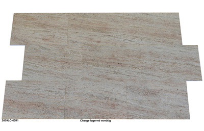 Granitfliesen, Ivory Cream, 60x40x1 cm, leather finished