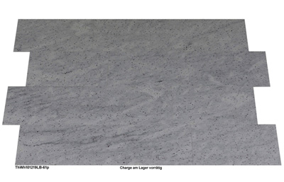 Granitfliesen, Thunder White, 60x30x1 cm, poliert