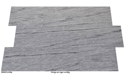 Granitfliesen, Thunder White, 60x40 cm, poliert