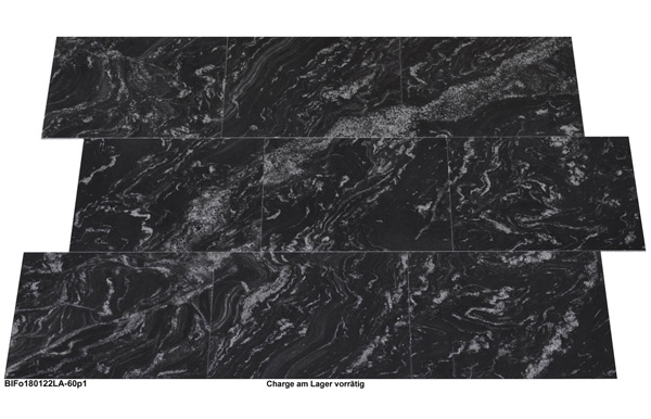 Granitfliesen, Black Forest, poliert, 60x40
