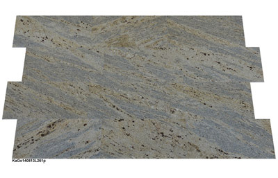 Granitlfliesen, Kashmir Gold, 61x30,5x1 cm, poliert