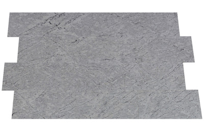 Granitfliesen, Thunder White, 60x30, poliert
