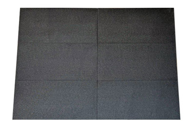 Granit Terrassenplatten Nero Assoluto, antik gebürstet