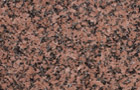 Polygonalplatten aus Granit Balmoral Rosso, Oberfläche geflammt