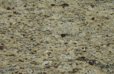 Granitplatten Giallo Cecilia, Oberfläche poliert