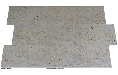 Fliesen aus Granit, Cielo Ivory, 60x40x1 cm, poliert