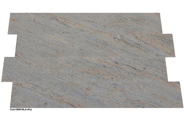 Natursteinfliesen aus Granit, Colonial Ivory, poliert