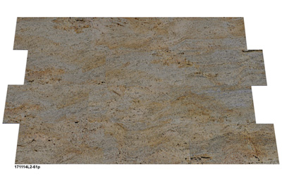 Ivory Gold, Granitfliesen, 60x30, poliert