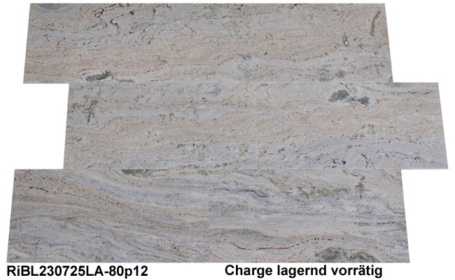 Granitfliesen, River Blue, 80x40x1,2 cm, poliert