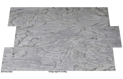 Granitfliesen, Thunder White, 60x40x1 cm, poliert