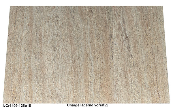 Natursteinfliesen aus Granit, Ivory Cream, 125x61x1,5 cm, poliert