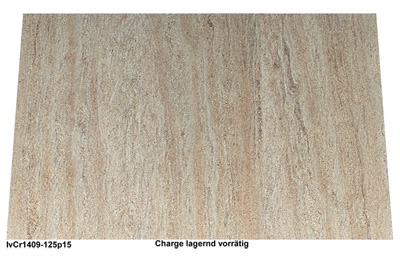 Fliesen aus Granit, Ivory Cream, 125x61x1,5 cm, poliert