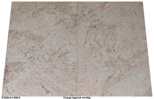 Terrassenplatten aus Granit, beige, Shivakashi, antik gebürstet, 80x40