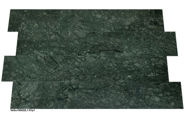 Marmorfliesen, Verde Guatemala, 61x30,5x1 cm, poliert