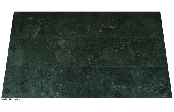 Verde Guatemala, Marmorfliesen, 40x40x1 cm, poliert