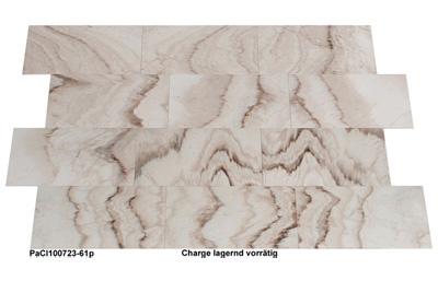 Natursteinfliesen aus Marmor, Palisandro, 61x30,5x1 cm, poliert
