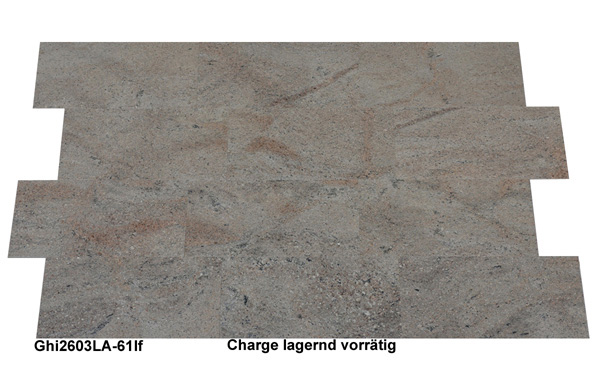 Natursteinfliesen aus Granit, satiniert, Ghibly, 61x30,5x1 cm