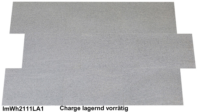 Granitfliesen, Imperial White, 60x40x1 cm, poliert