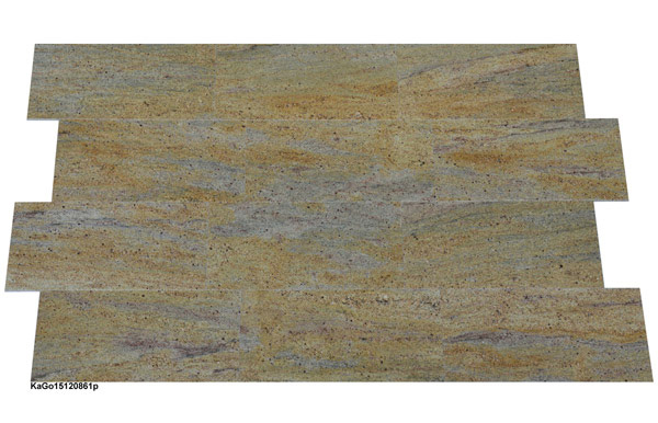 Granitfliesen, Kashmir Gold, 61x30,5x1 cm, poliert