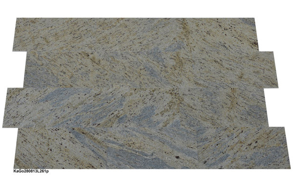 Natursteinfliesen, Kashmir Gold, poliert
