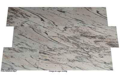 Natursteinfliesen aus Granit, Prado Gold, 60x40x1 cm, poliert