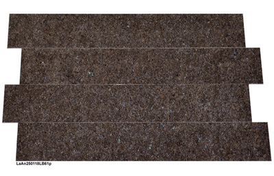 Fliesen aus Granit, Labrador Antique, 61x30,5x1 cm, poliert