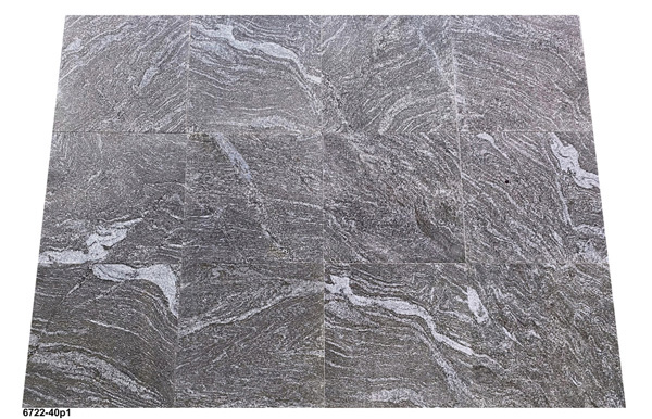 Fliesen aus Granit, Vizag Blue, 40x40x1 cm, poliert