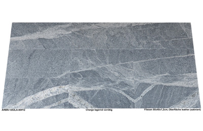 Fliesen aus Granit, Sirus Grey, leather finished, 80x40