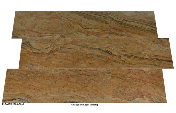 Granitfliesen, gold, Prado Gold, 60x40, poliert