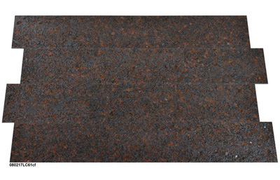 Natursteinfliesen aus Granit, Tan Brown, 61x30,5x1 cm, caress finished