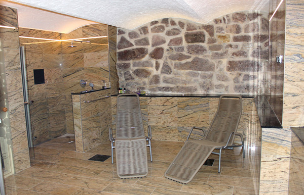 Natursteinfliesen aus Granit, 60x40x1 cm, poliert